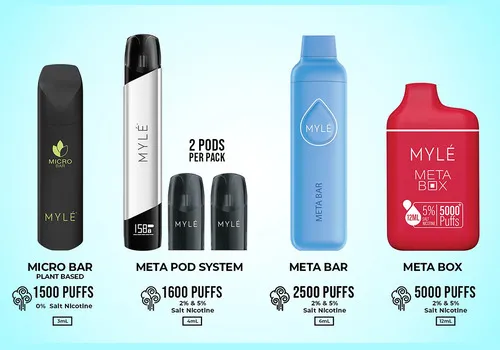 The Mylé Pods method of vaping