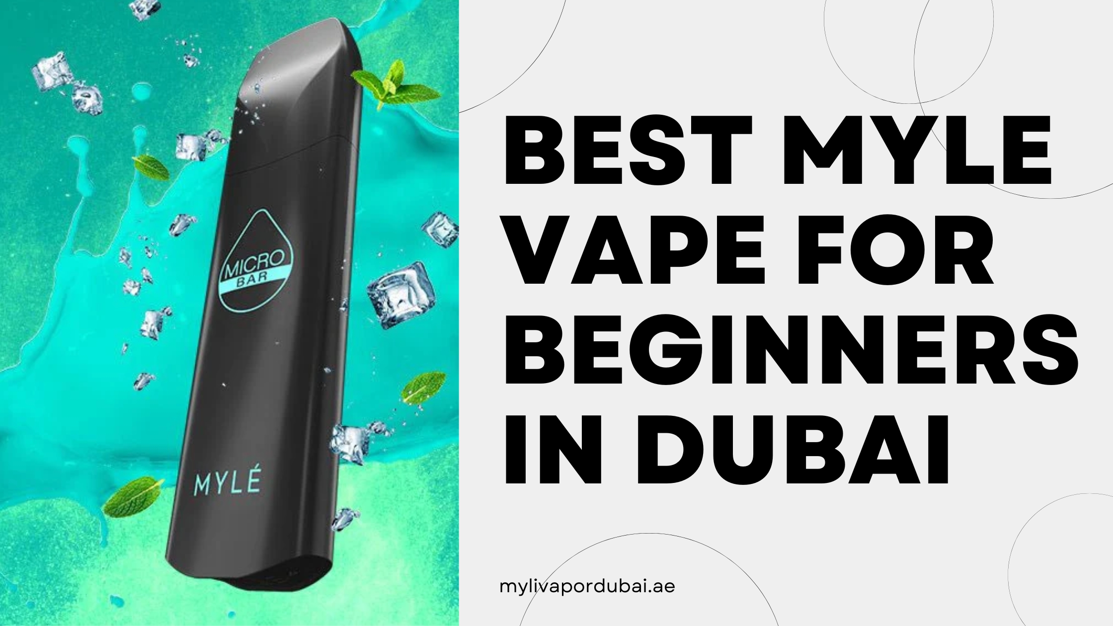 Best MYLE Vape for Beginners in Dubai