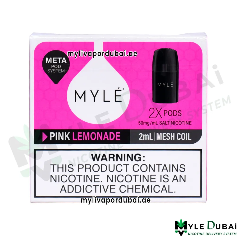 Myle Meta V5 Pink Lemonade Pods