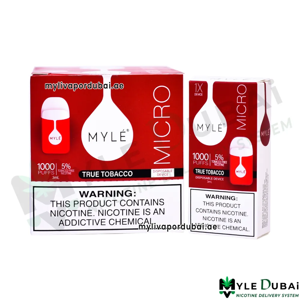 Myle Micro True Tobacco Disposable Device