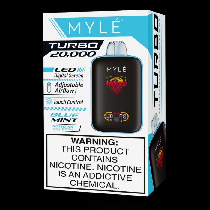 Myle Turbo Blue Mint Disposable Device