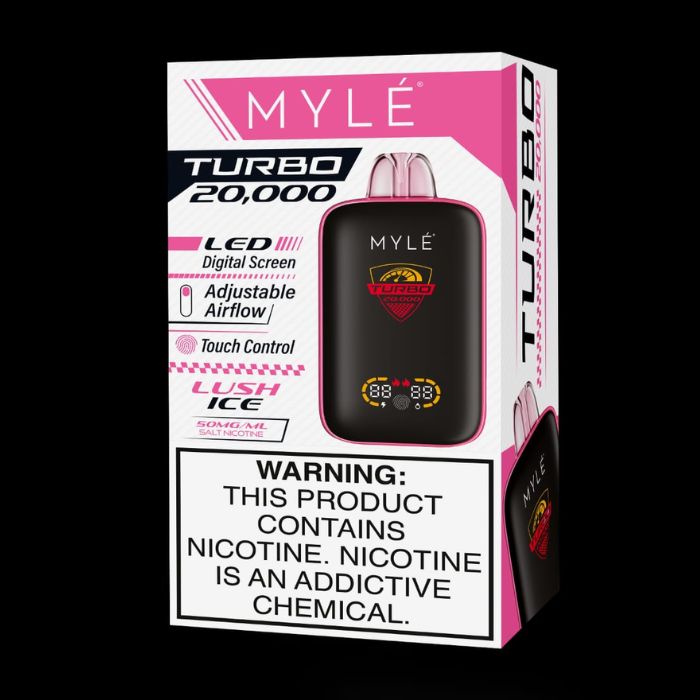 Myle Turbo Lush Ice Disposable Device