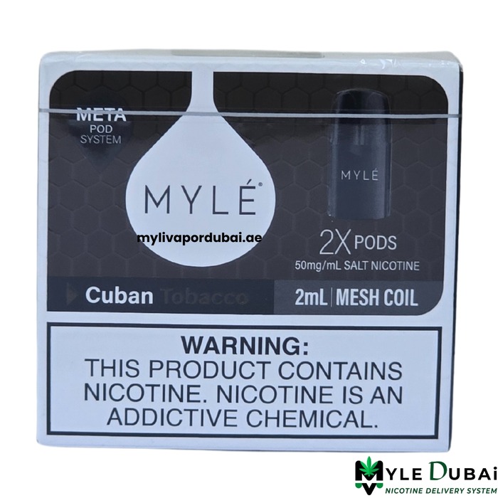 Myle Meta V5 Cuban Tobacco Pods