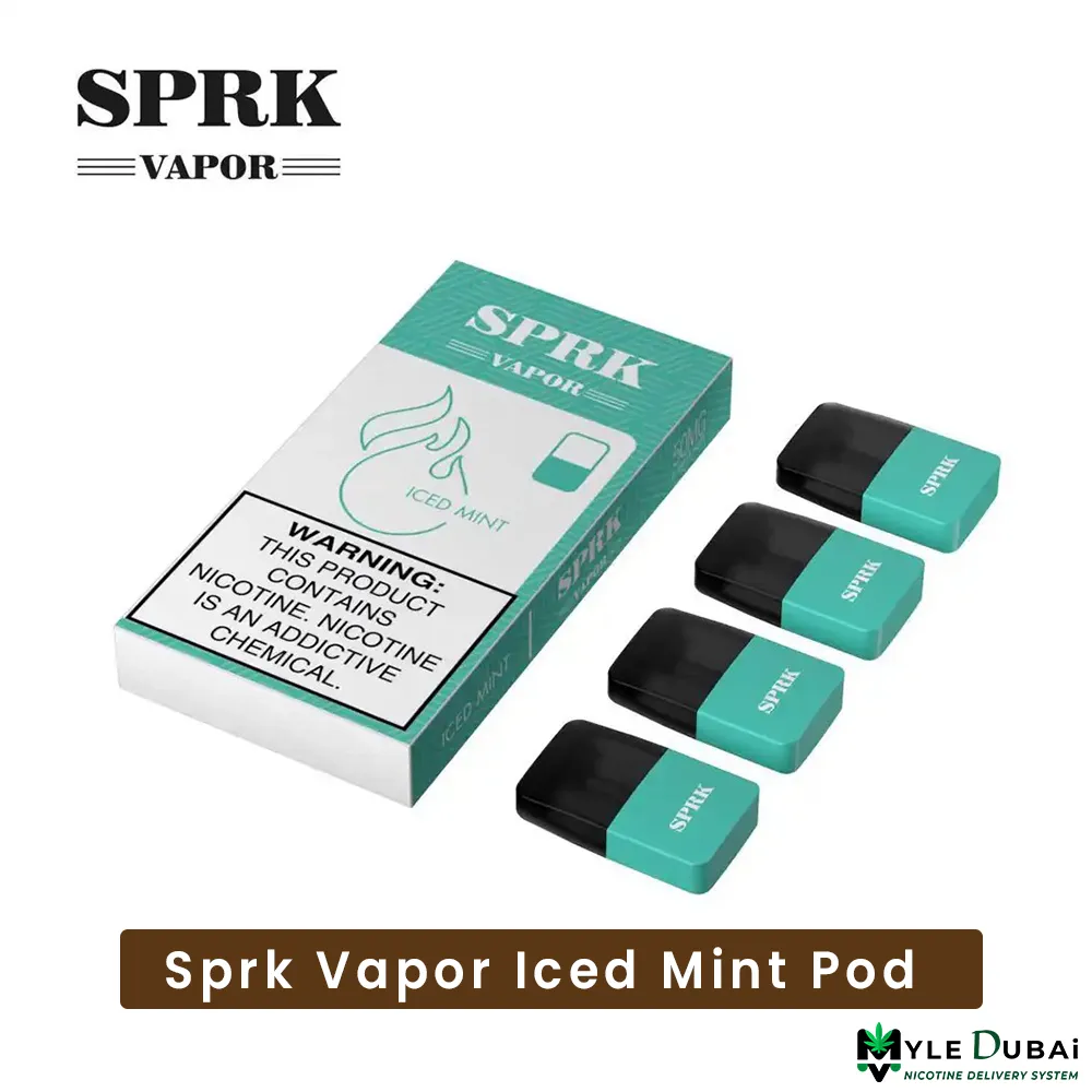 Iced Mint Sprk Vapor Pod