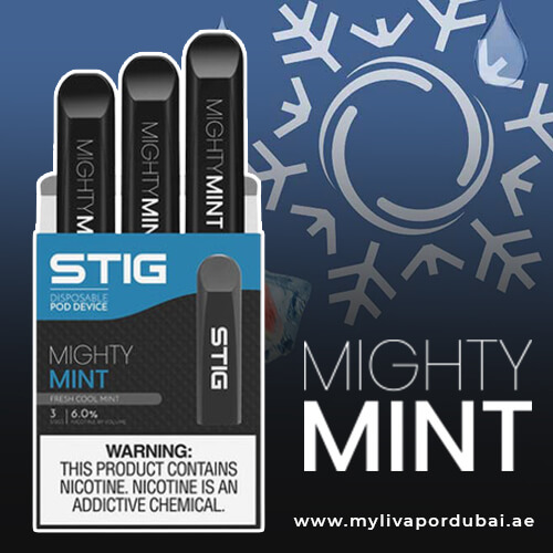 Stig VGOD Mighty Mint Disposable Vape