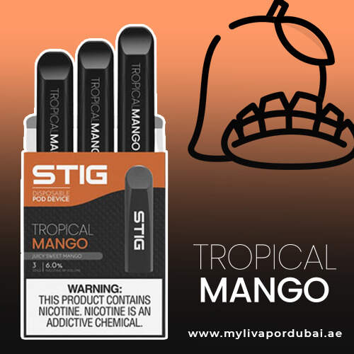 Stig VGOD Tropical Mango Disposable Vape