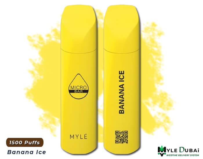 MYLÉ Micro Bar Banana Ice Disposable Device - 20MG