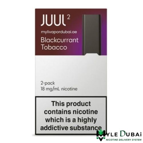 Blackcurrant Tobacco Juul 2 Pods