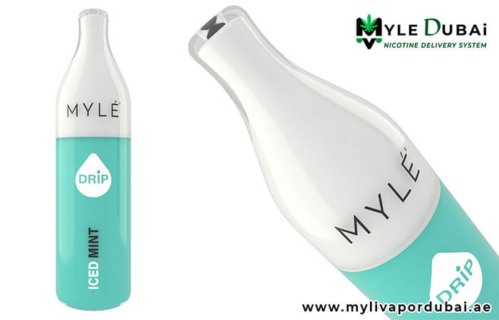Myle Drip Iced Mint Disposable Device