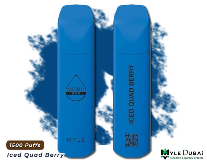 Myle Micro Bar Iced Quad Berry Disposable Device - 20MG
