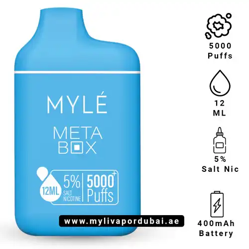 Myle Meta Box Iced Tropical Fruit 20MG Disposable Device