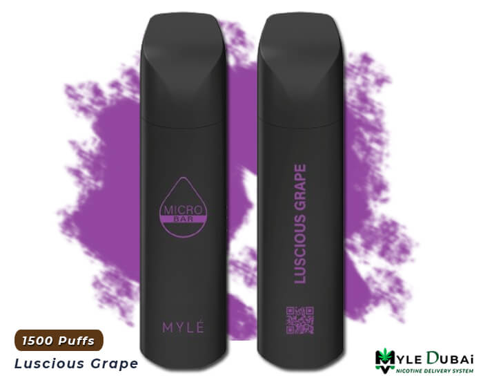 Myle Micro Bar Luscious Grape Disposable Device - 20MG