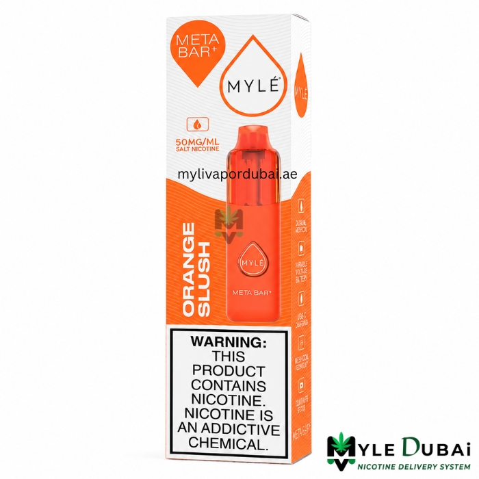 Meta Bar Plus Orange Slush 16000 Puffs