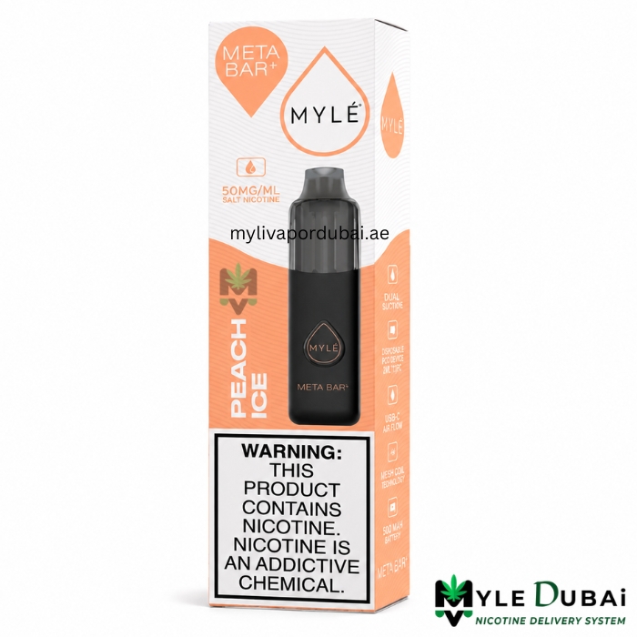 Meta Bar Plus Peach Ice 16000 Puffs