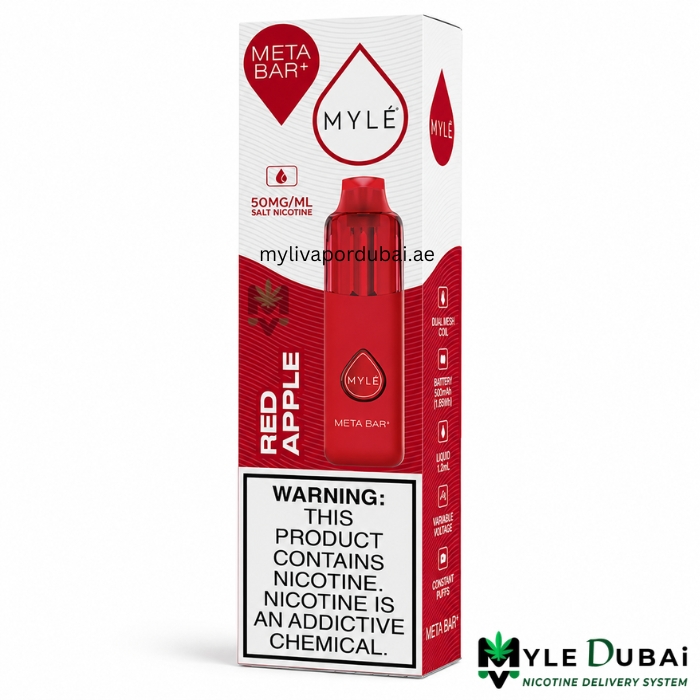 Meta Bar Plus Red Apple 16000 Puffs