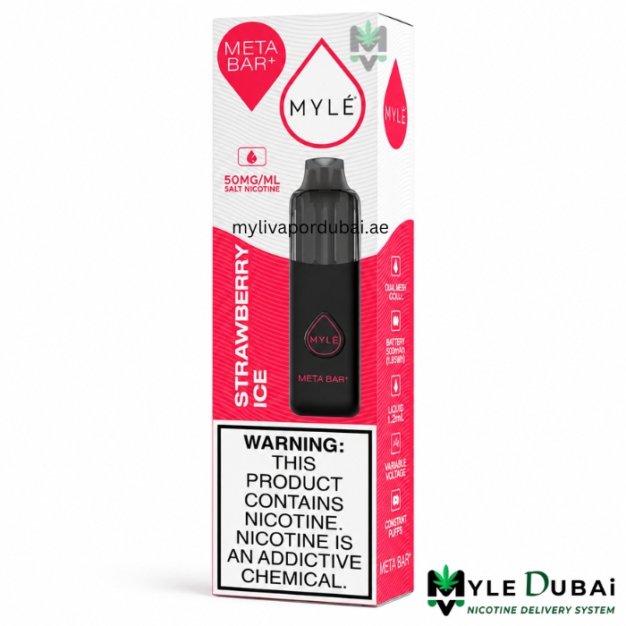 Meta Bar Plus Strawberry Ice 16000 Puffs
