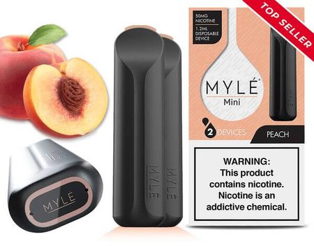 Mylé Mini Disposable Peach