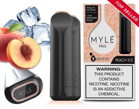 Mylé Mini Disposable Device Peach Ice