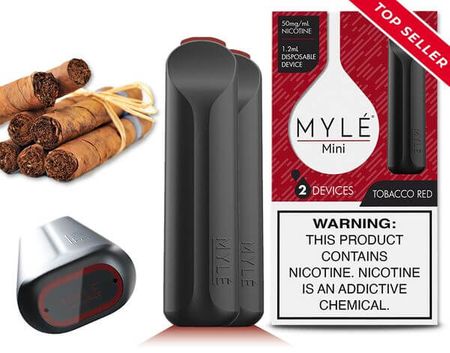 Mylé Mini Disposable Device Tobacco Red