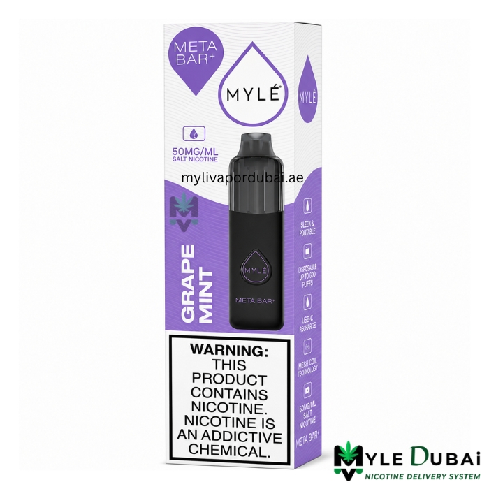 Meta Bar Plus Grape Mint 16000 Puffs