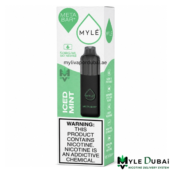 Meta Bar Plus Iced Mint 16000 Puffs
