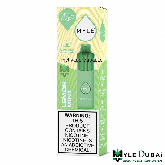 Meta Bar Plus Lemon Mint 16000 Puffs
