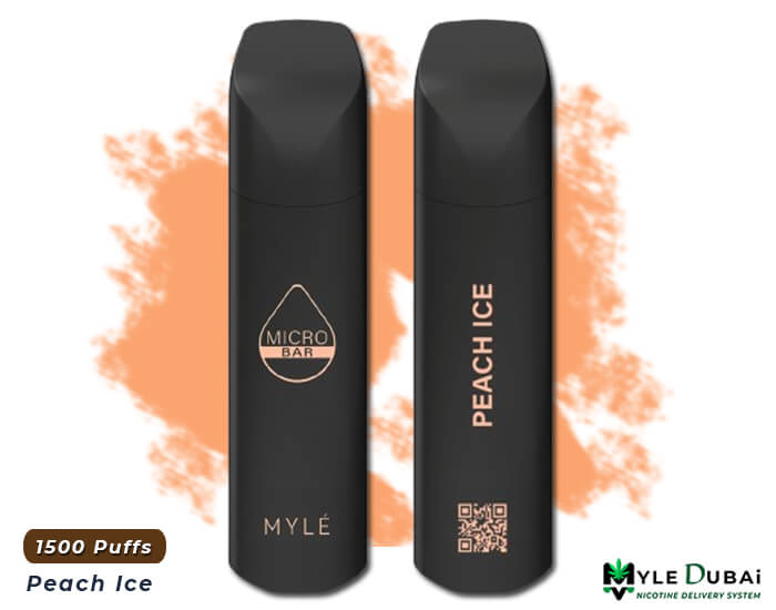 MYLÉ Micro Bar Peach Ice Disposable Device