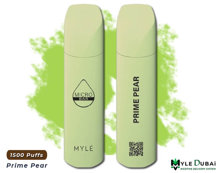 MYLÉ Micro Bar Prime Pear Disposable Device