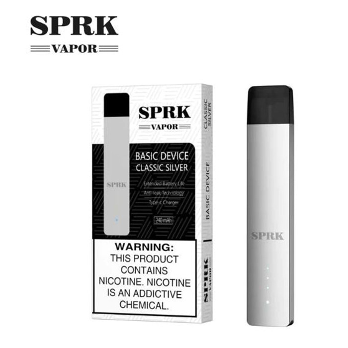 Sprk Vapor Classic Silver Basic Device