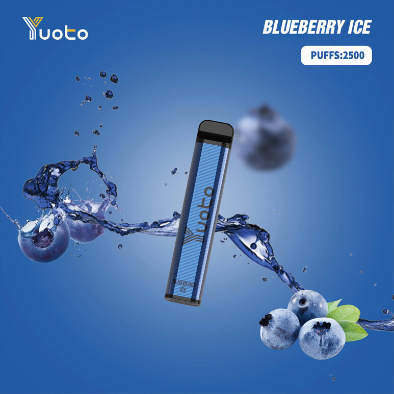 Yuoto XXL Blueberry Ice Disposable Vape - 2500 Puffs