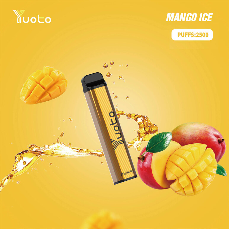Yuoto XXL Mango Ice Disposable Vape - 2500 Puffs