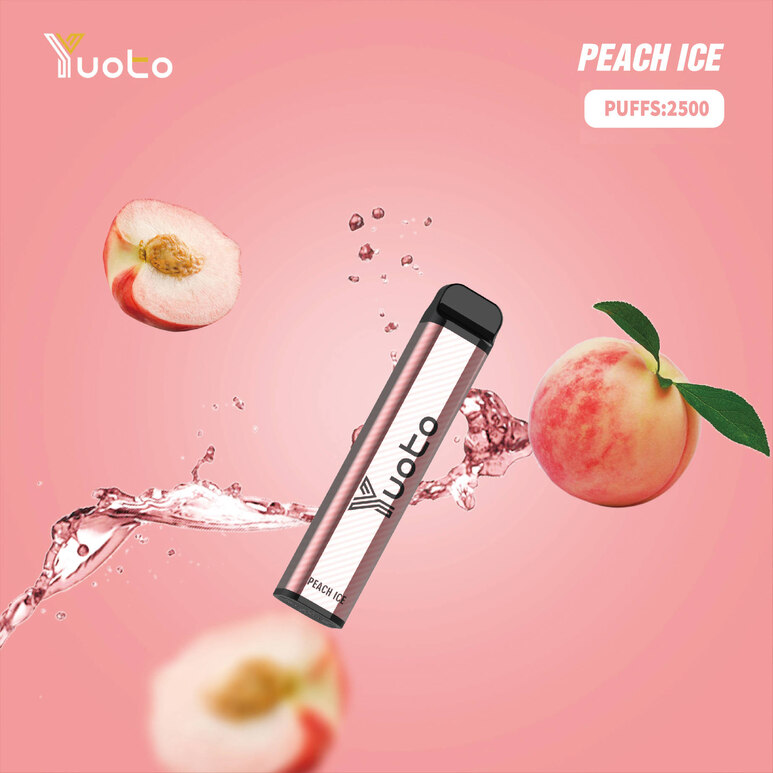 Yuoto XXL Peach Ice Disposable Vape - 2500 Puffs