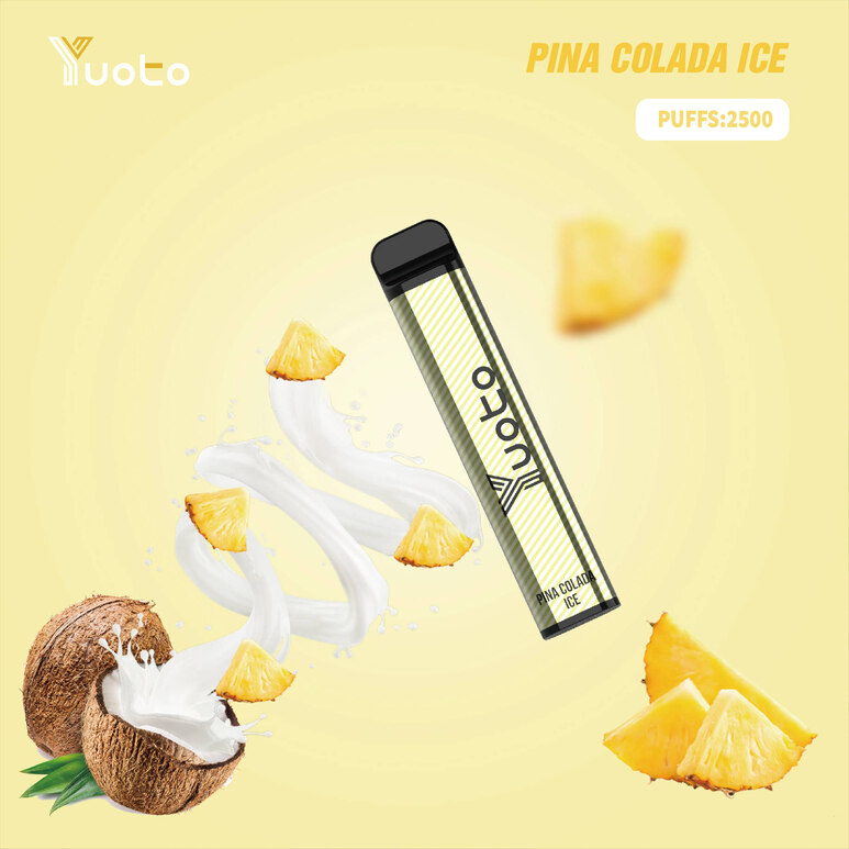 Yuoto XXL Pina Colada Ice Disposable Vape - 2500 Puffs