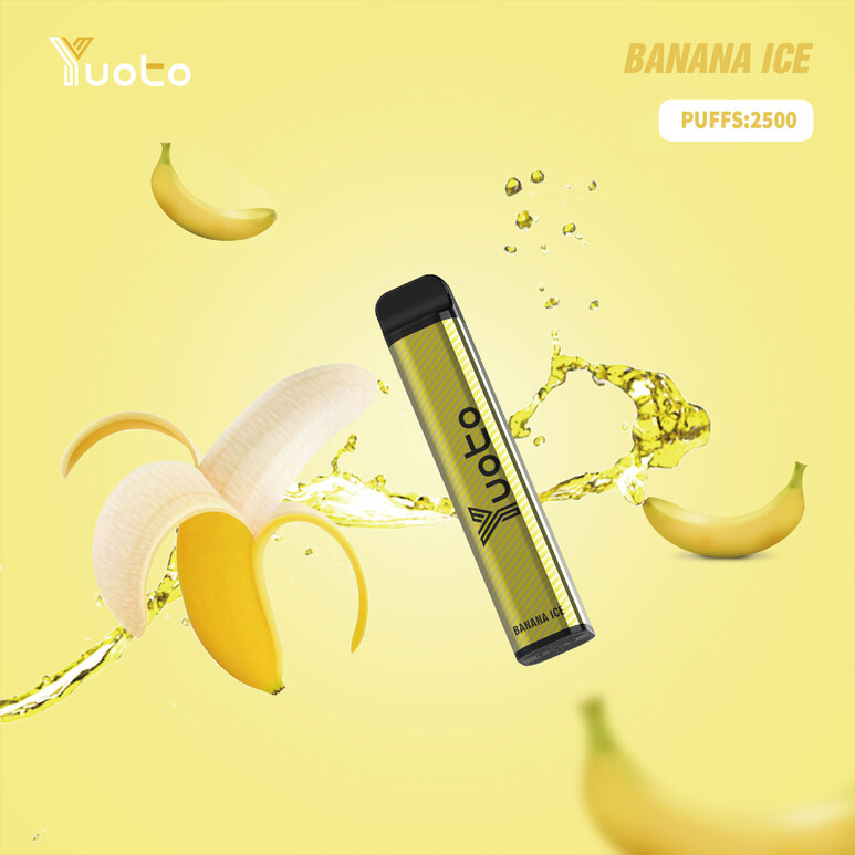 Yuoto XXL Banana Ice Disposable Vape - 2500 Puffs
